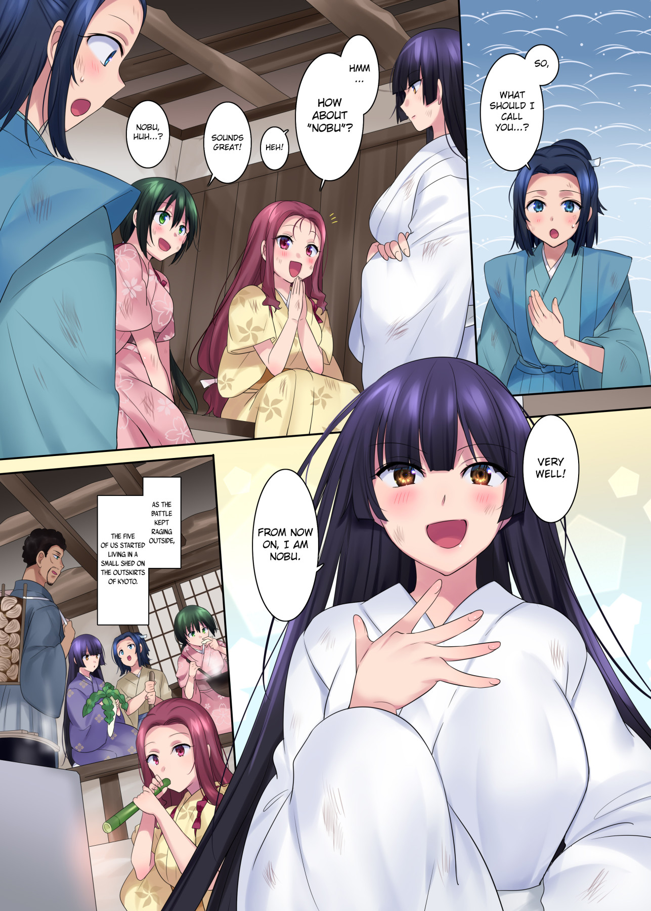 Hentai Manga Comic-Honnoji Transformation ~Nobunaga was Turned into a Girl~-Read-27